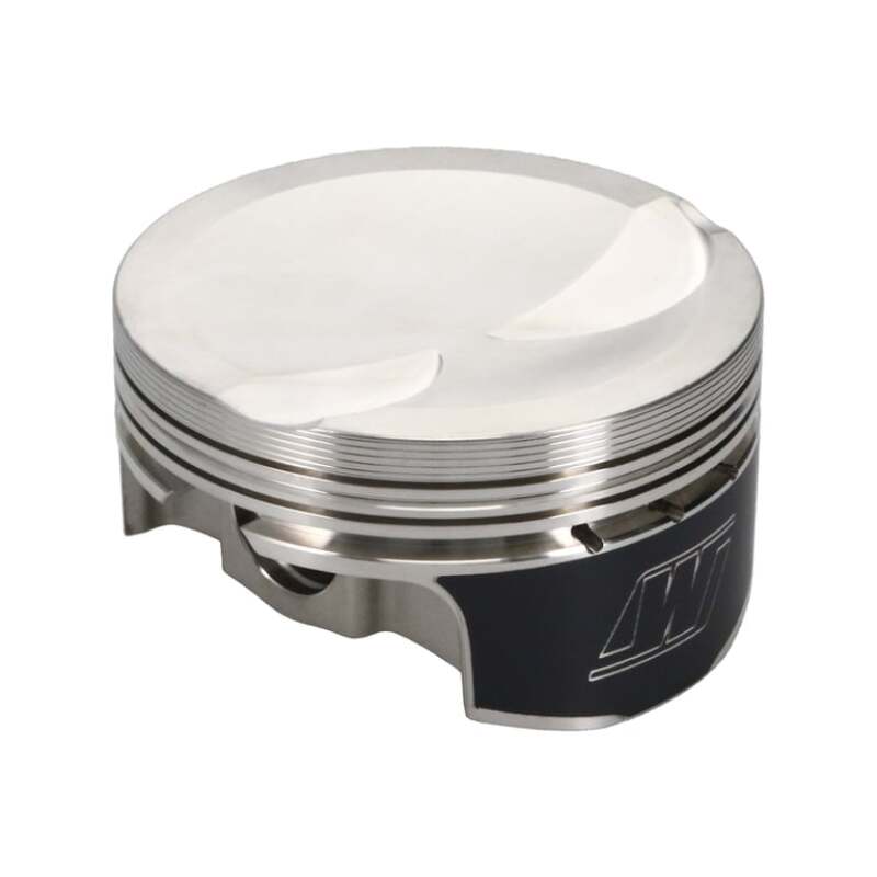 Wiseco forged Chevy LS piston with 4.030-inch bore, 3.900 stroker, .927 pin, showing the piston’s top and side details.