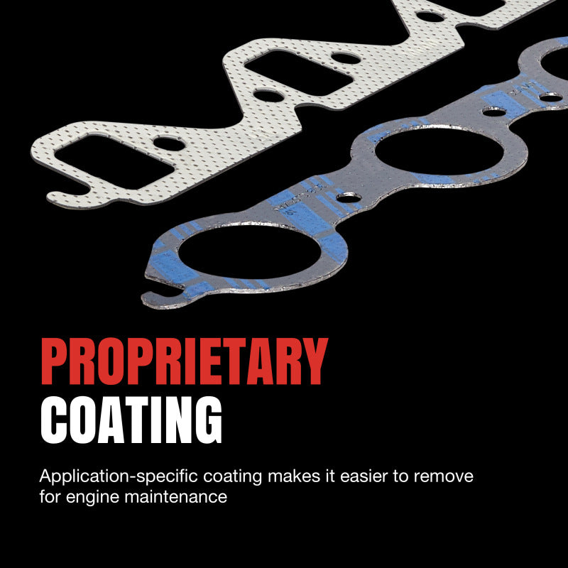 Fel-Pro Nissan 300ZX MS 92272 exhaust manifold gasket set showing multiple gaskets for engine sealing