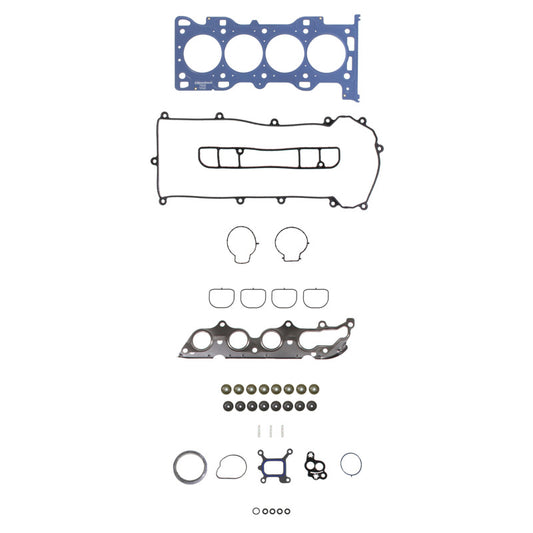 Fel-Pro Mazda 6 HS 26250 PT-7 PermaTorque engine cylinder head gasket set showing gaskets and components.