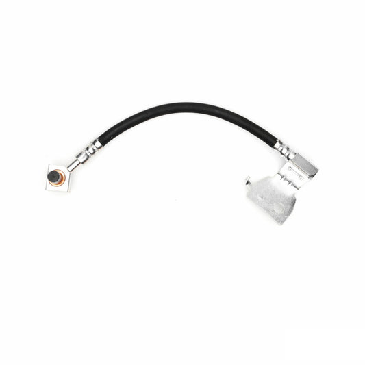 DFC Ford Mustang 2006-2009 rear brake hose from the brake line kit, showing the flexible rubber brake hose and fittings.