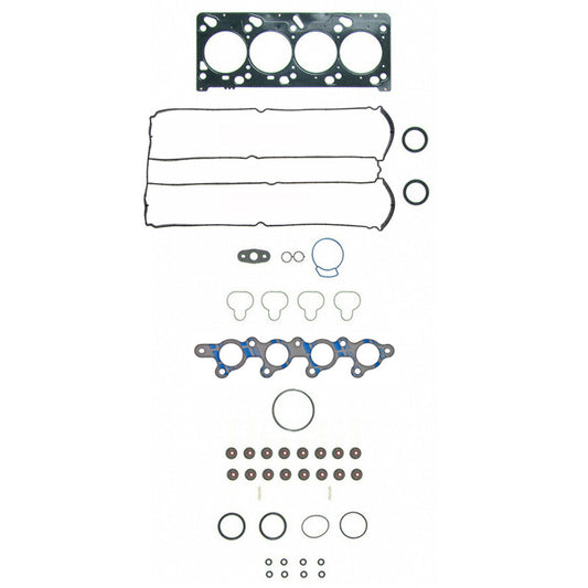 Fel-Pro Ford Focus cylinder head gasket set with PermaTorque design, showing multiple gaskets and sealing surfaces.