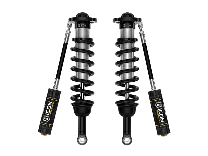 ICON 2025 Toyota 4Runner 4WD coilover kit with 2.5 to 3-inch lift, featuring front and rear coilovers for off-road upgrades.
