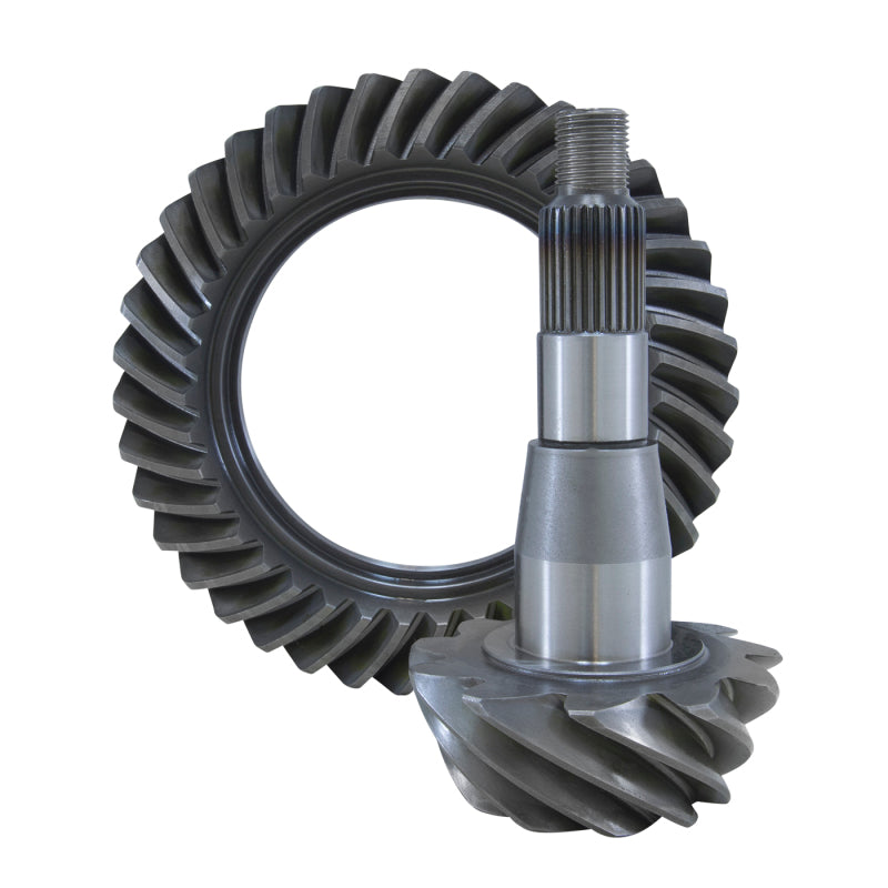Yukon Gear high performance final drive gear set for 2009 and earlier Chrysler 9.25-inch axle, 4.11 ratio, automotive drivetrain component