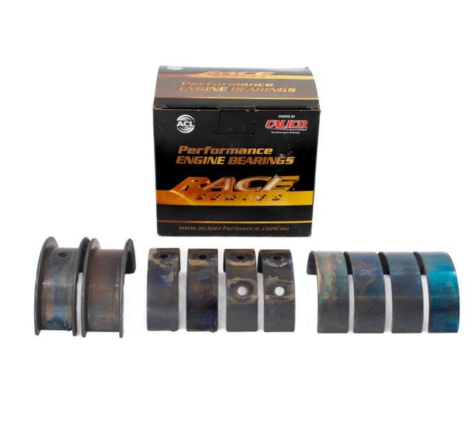 ACL COATED LS MAIN BEARING SET - .002 EXTRA CLEARANCE - 5M7298HXXC-STD