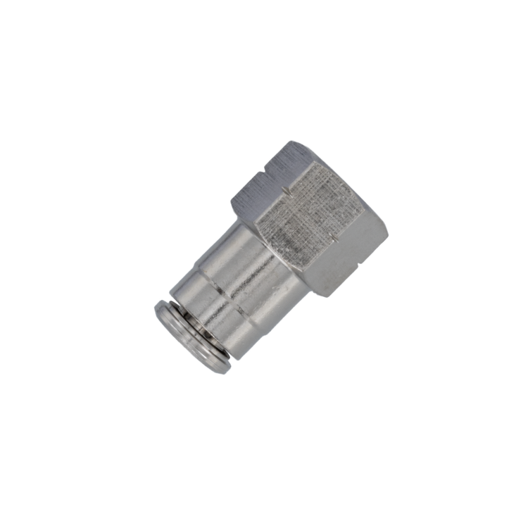 Flo Supply 1/4" Hose to 1/8 NPT" Female Straight Fitting