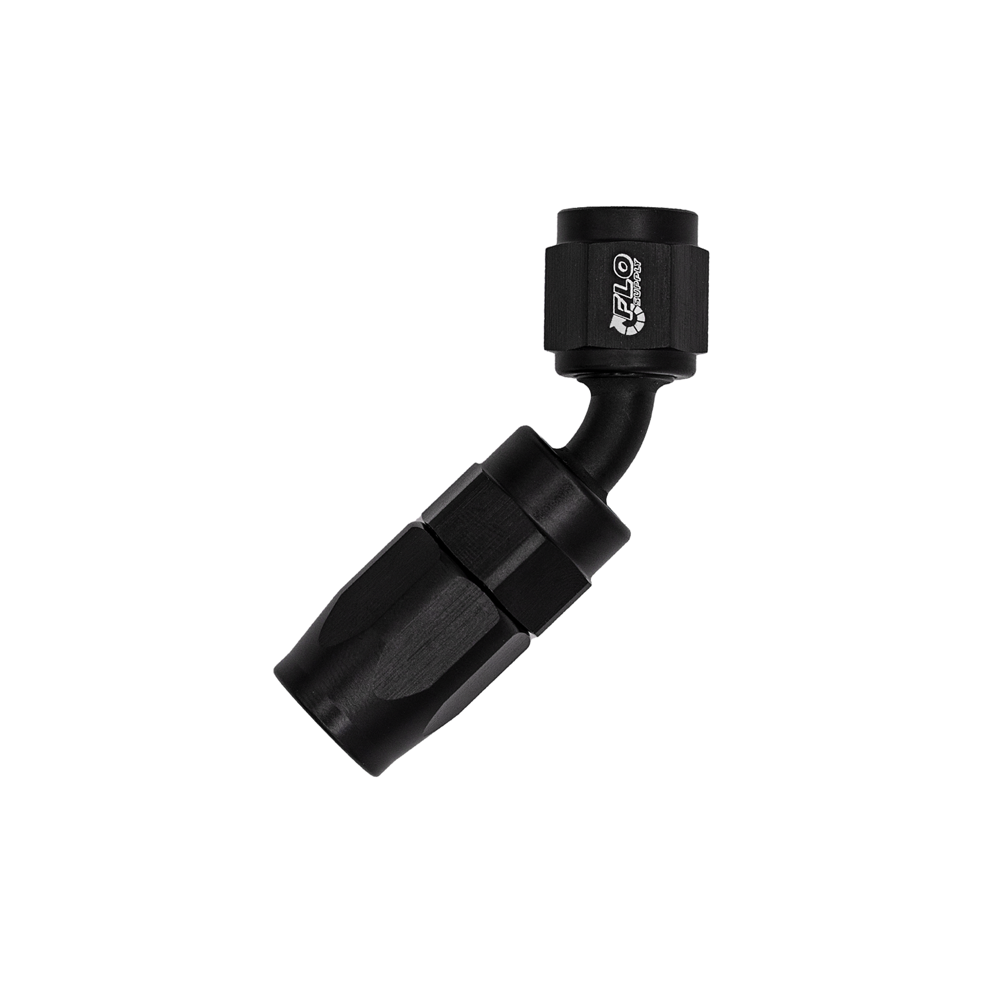 Flo Supply 16AN EZ Connect 45 Degree Swivel Hose End