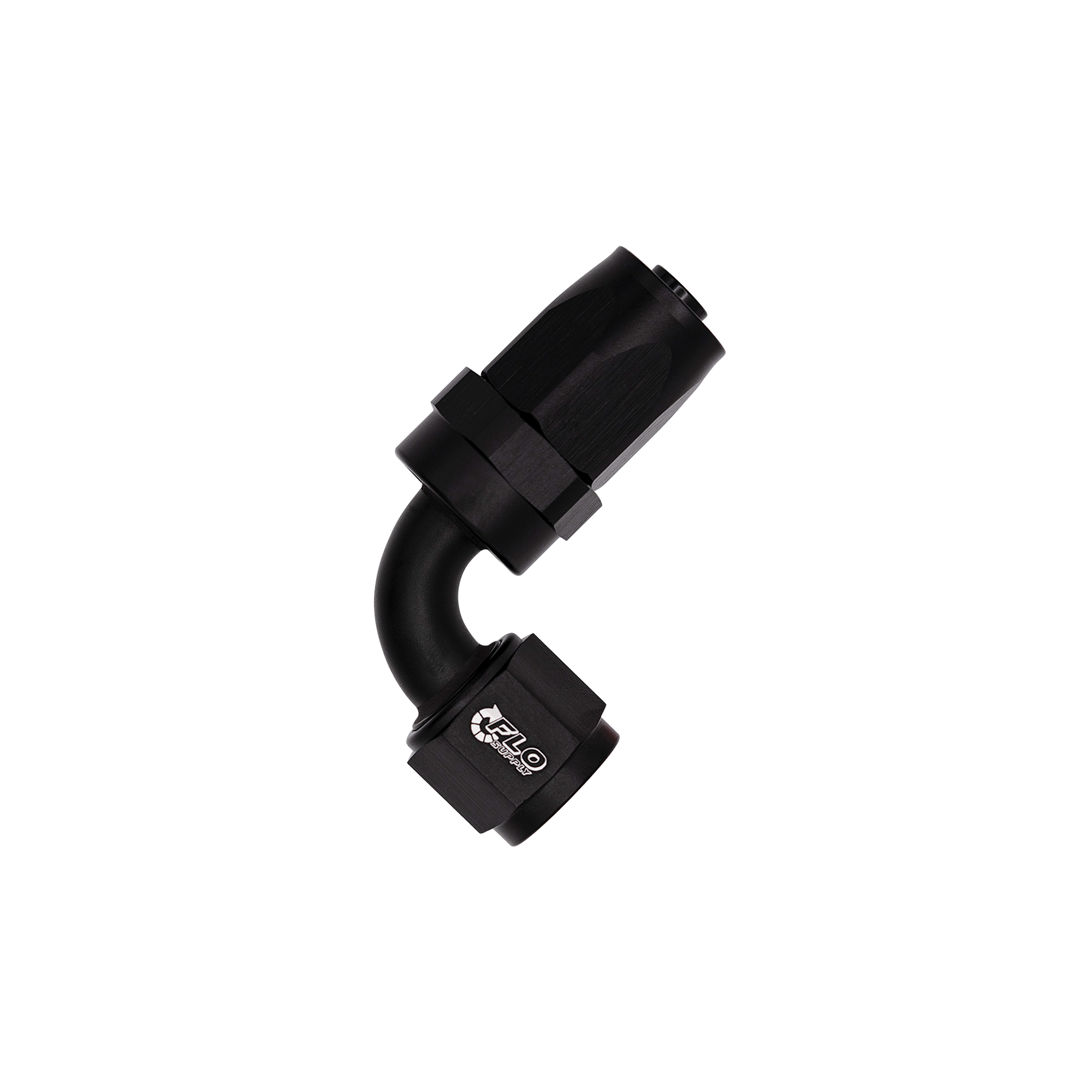 Flo Supply 20AN EZ Connect 90 Degree Swivel Hose End