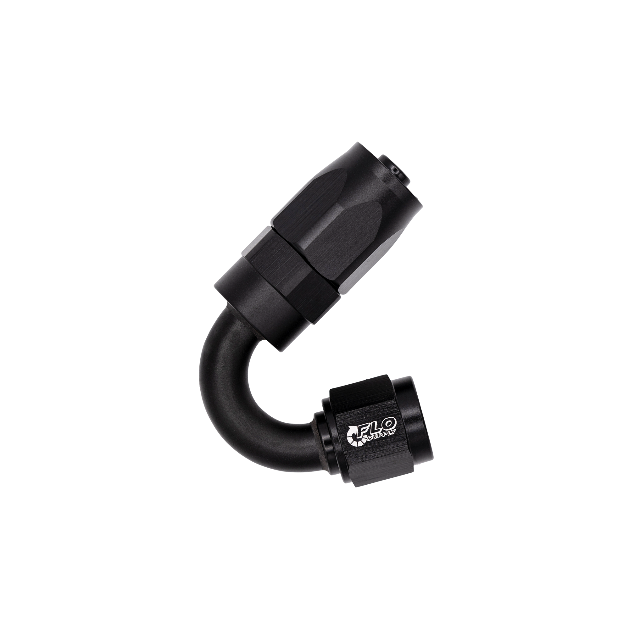 Flo Supply 8AN EZ Connect 150 Degree Swivel Hose End
