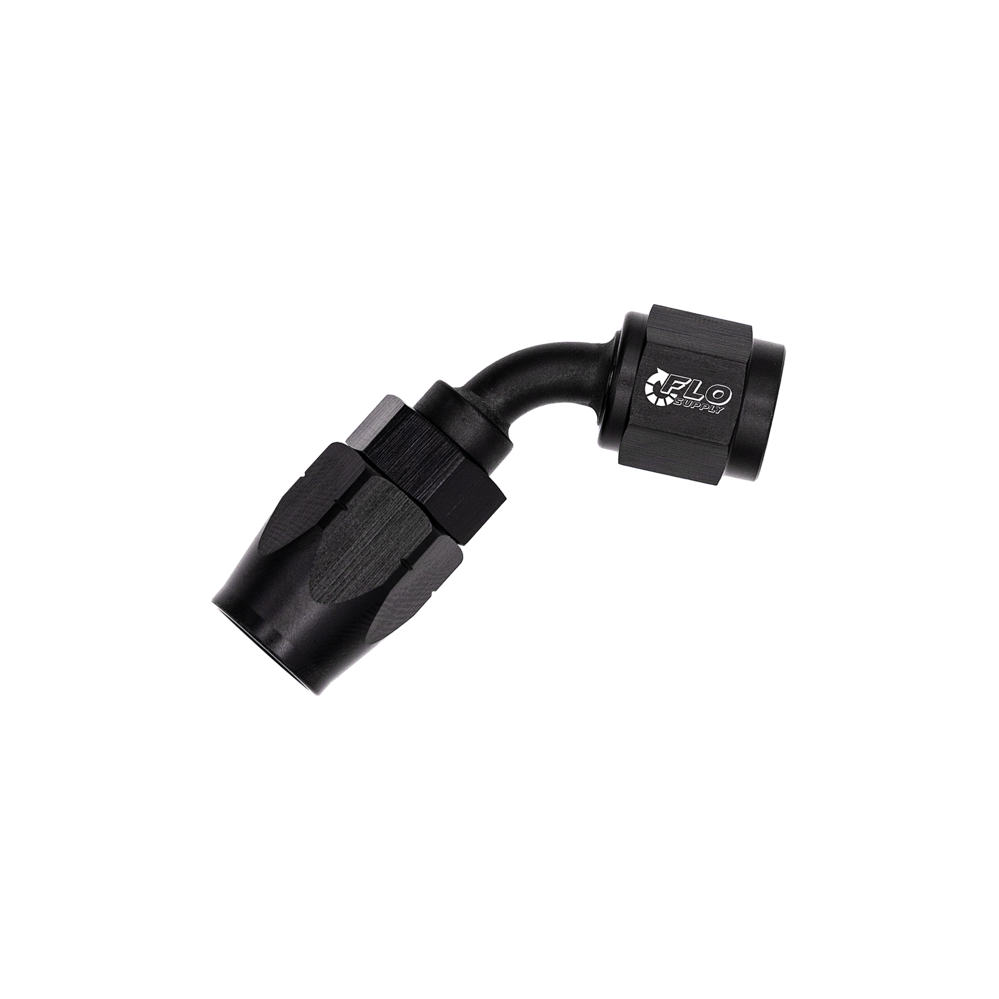 Flo Supply 4AN Cutter 60 Degree Swivel Hose End