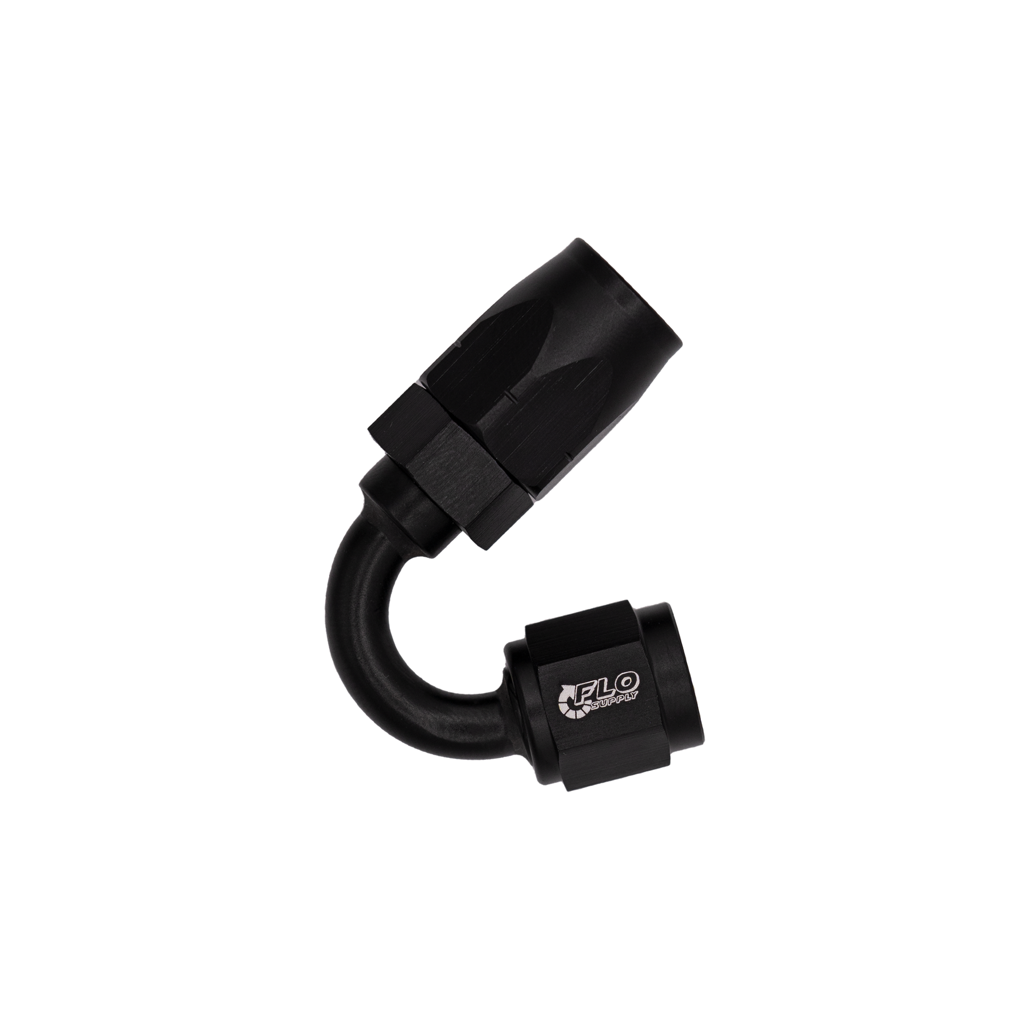 Flo Supply 4AN Cutter 150 Degree Swivel Hose End