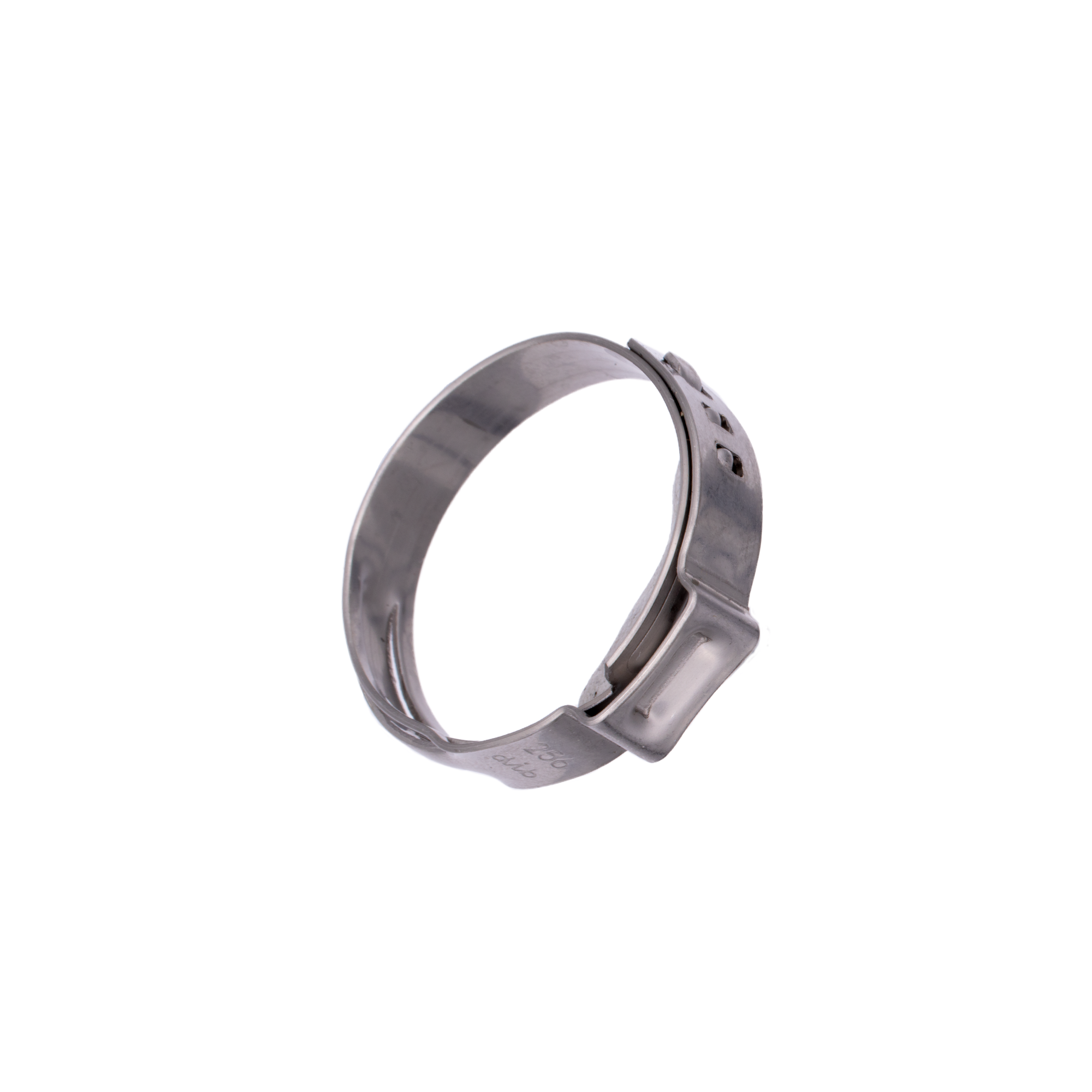 Flo Supply 10AN Push-On Hose End Clamp - Stainless Steel