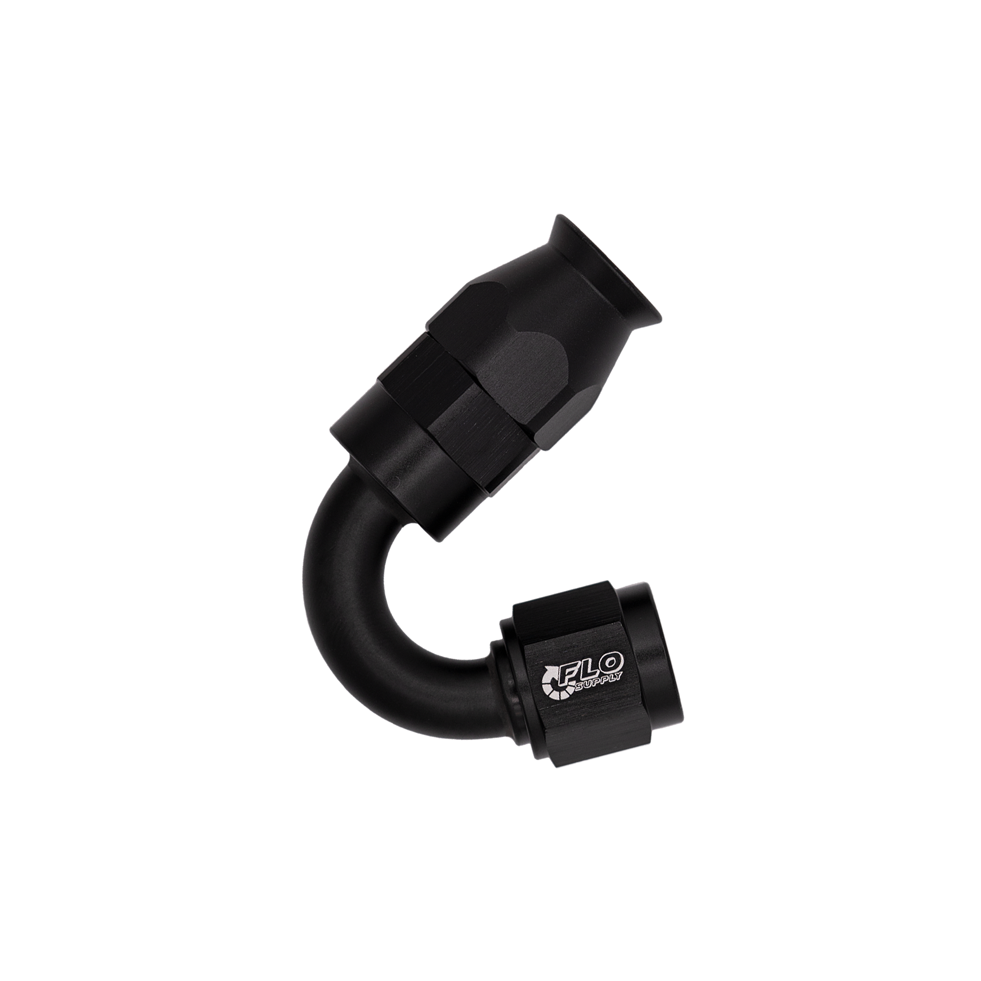 Flo Supply 6AN PTFE 150 Degree Swivel Hose End