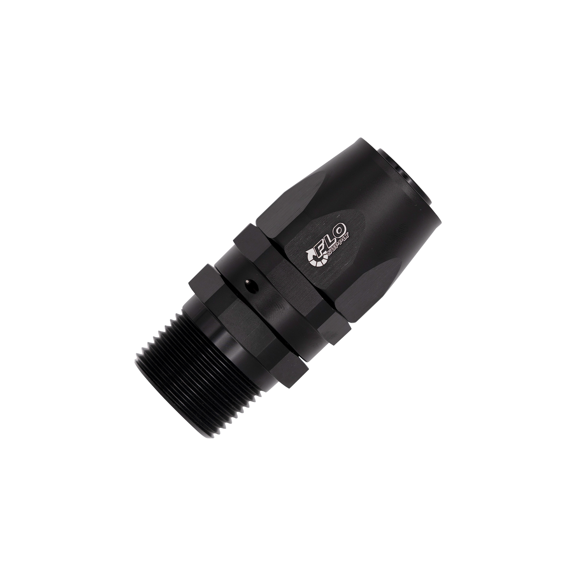 Flo Supply 1/2" NPT To 12AN EZ Connect Forged Straight Swivel Forged Hose End