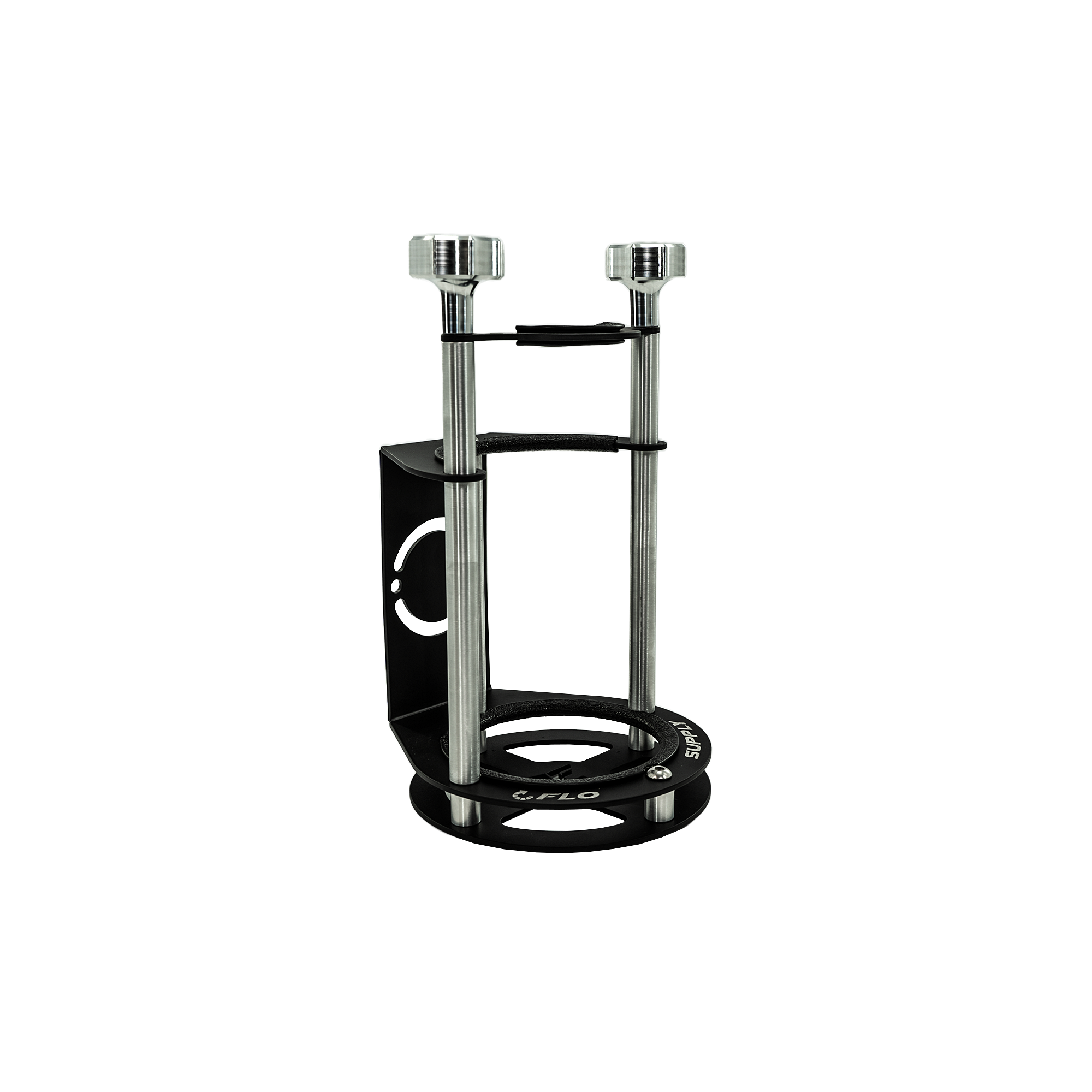 Flo Supply Race-Light Single 2.5lb 10-3/8" Tall Bottle Bracket - Vertical