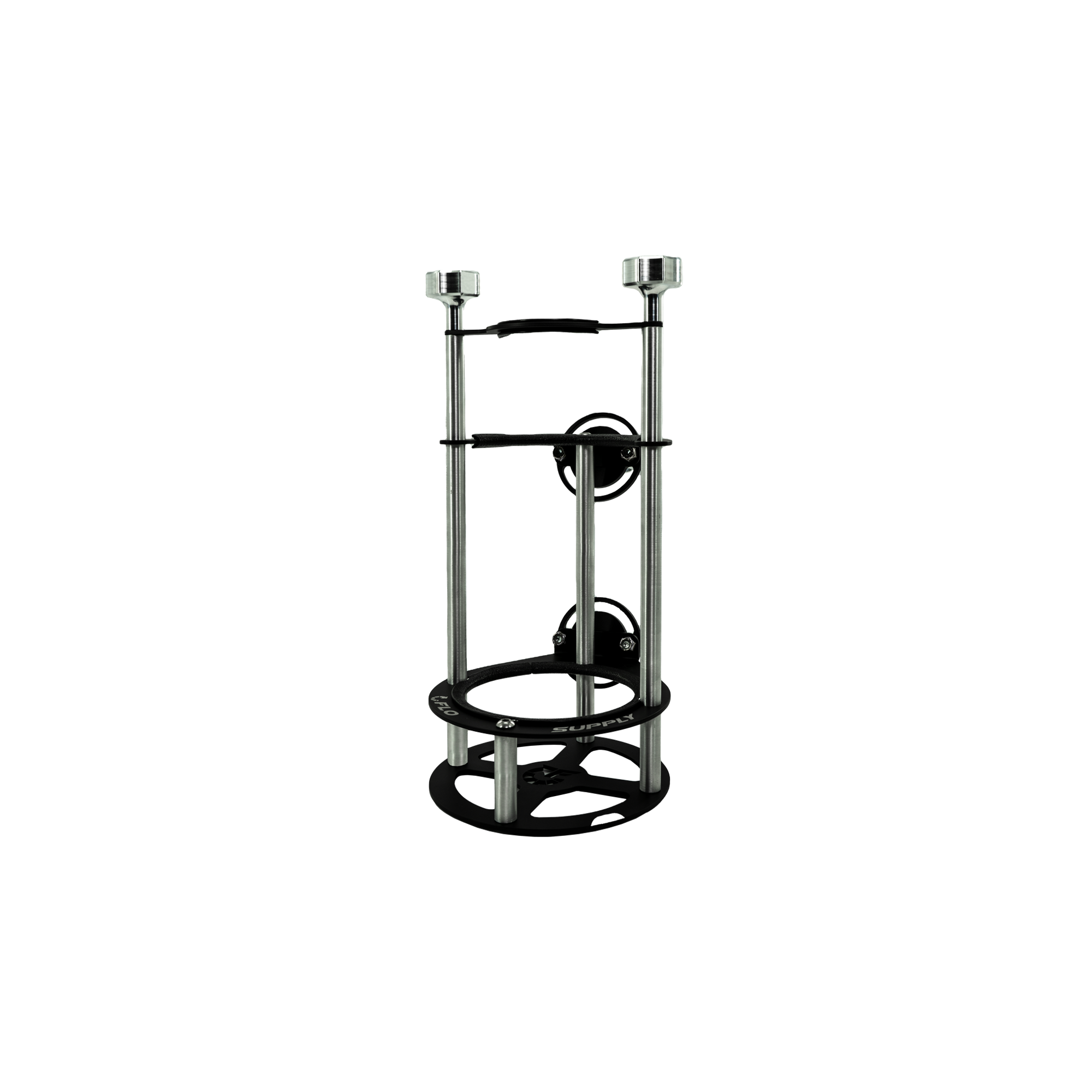 Flo Supply Race-Light Single 5lb Bottle Bracket - Roll Bar Mount - 1-5/8" Bar
