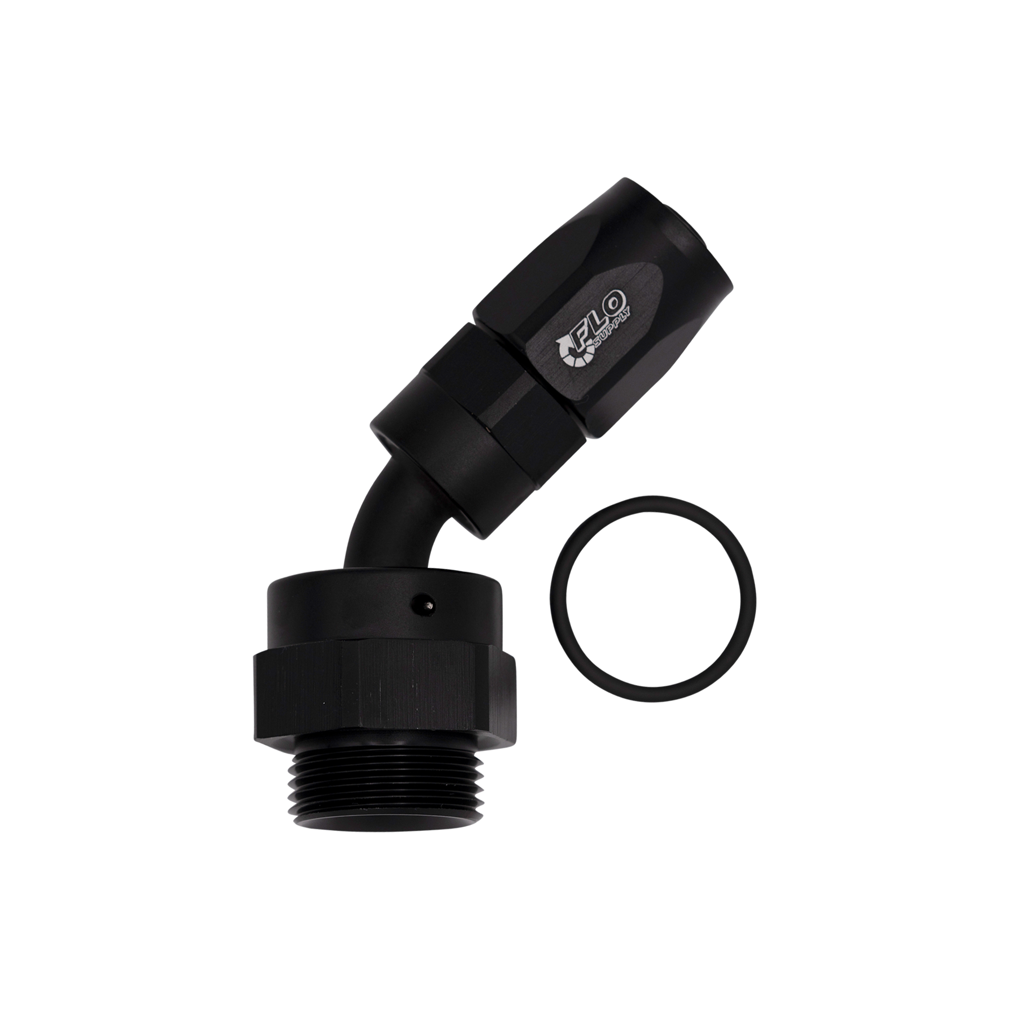 Flo Supply M22 ORB 45 Degree To 10AN EZ Connect Hose End