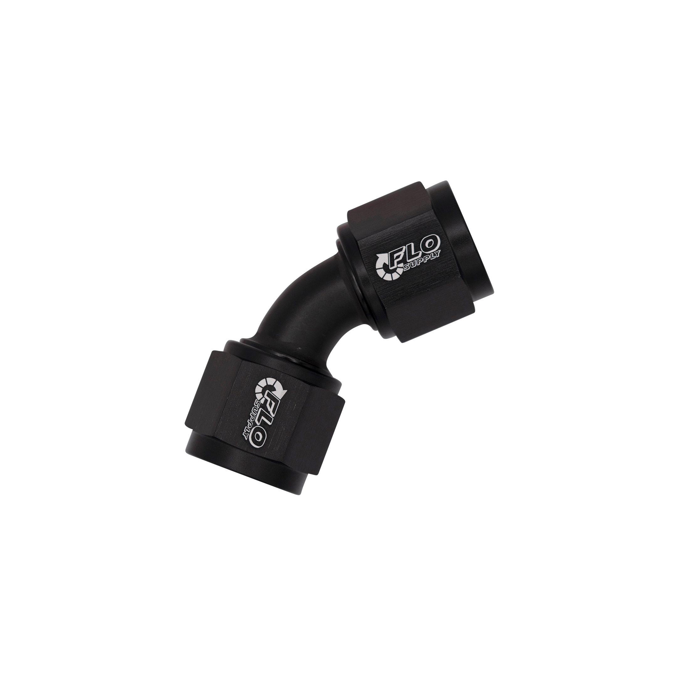 Flo Supply 4AN 45 Degree Female Swivel Coupler