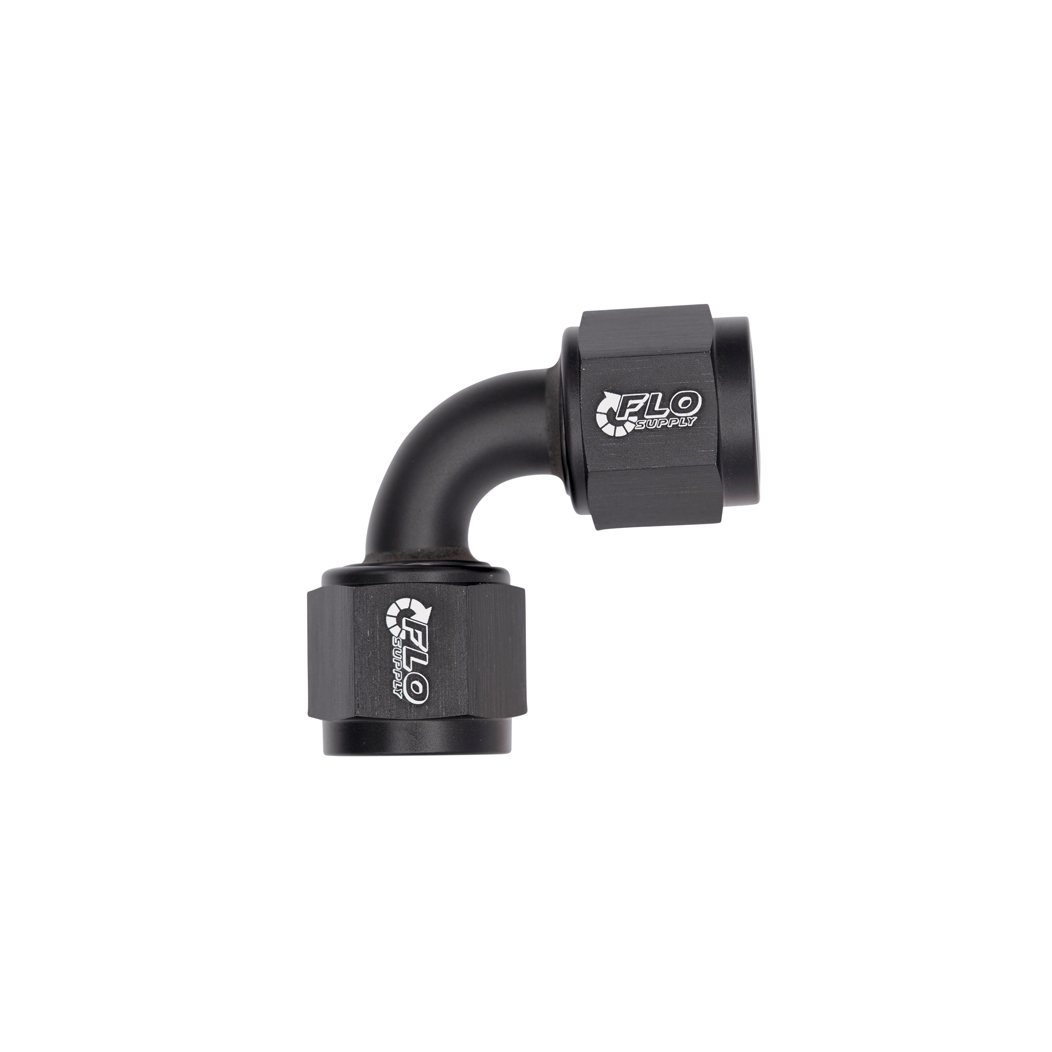 Flo Supply 10AN 90 Degree Female Swivel Coupler