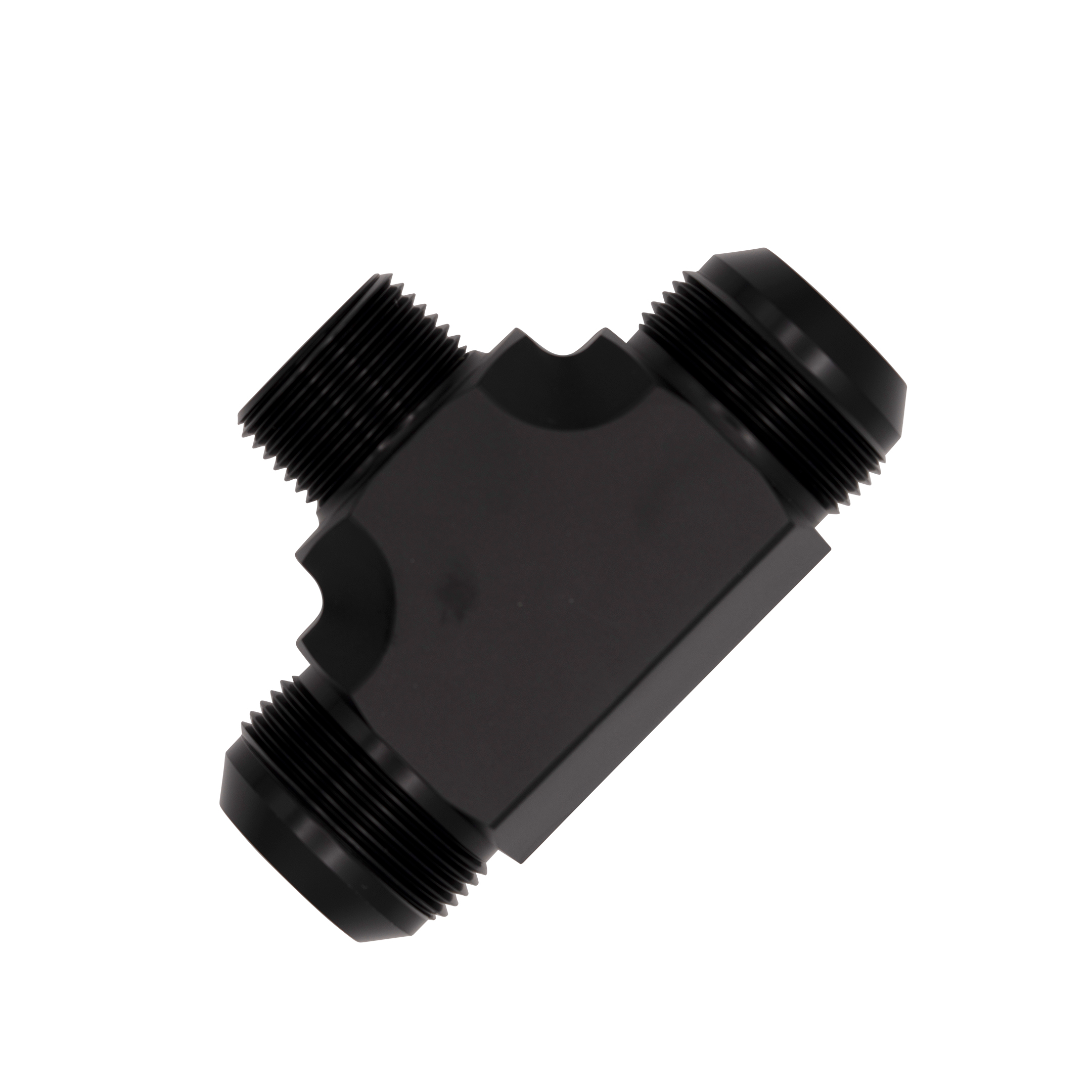 Flo Supply 1/8'' NPT Male On The Side To 6AN Male Tee