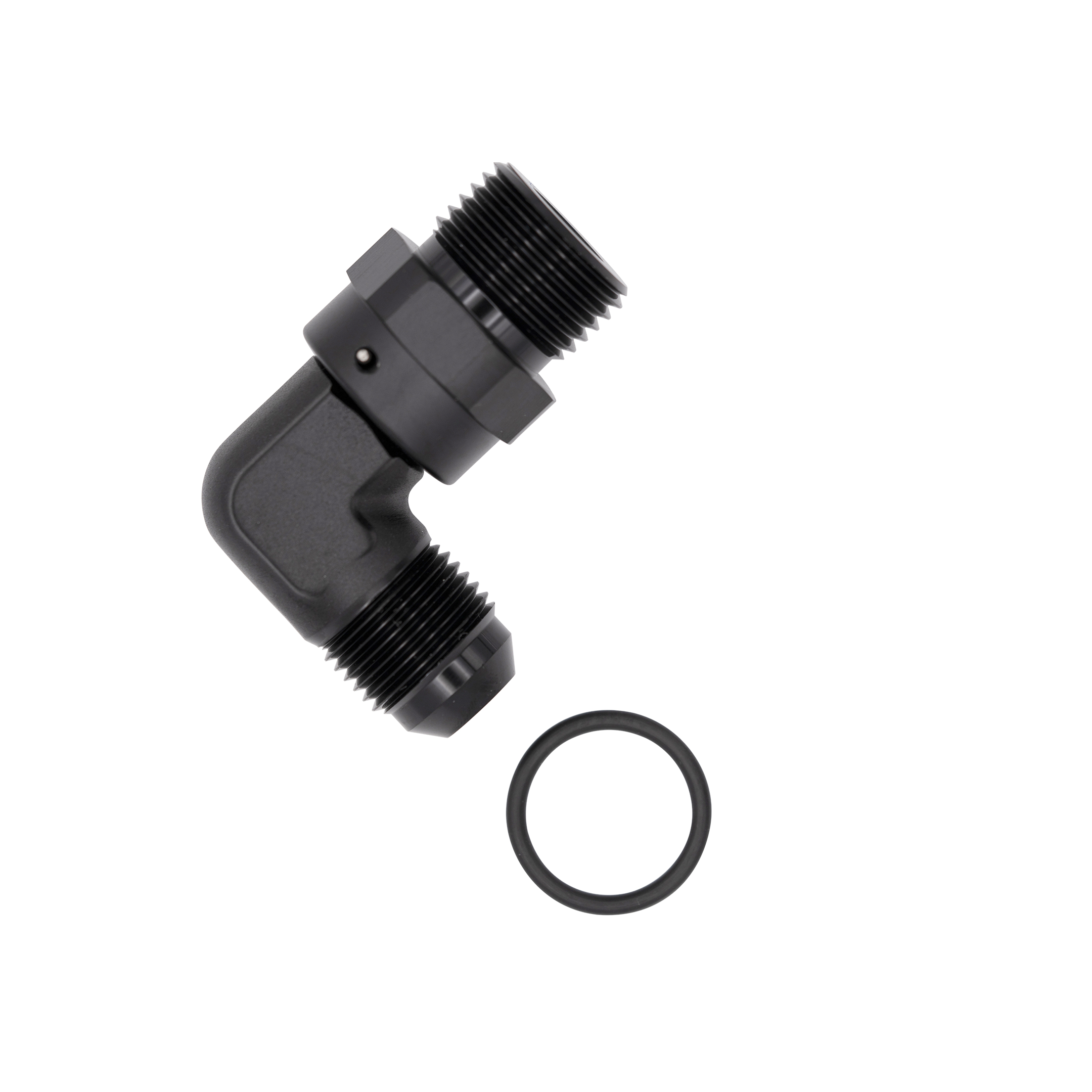 Flo Supply 4AN ORB 90 Degree Male To 6AN Male Swivel Adapter