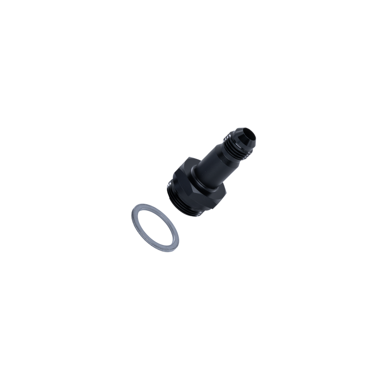 7/8"-20 To 6AN Carburetor Feed Adapter - Extended Length