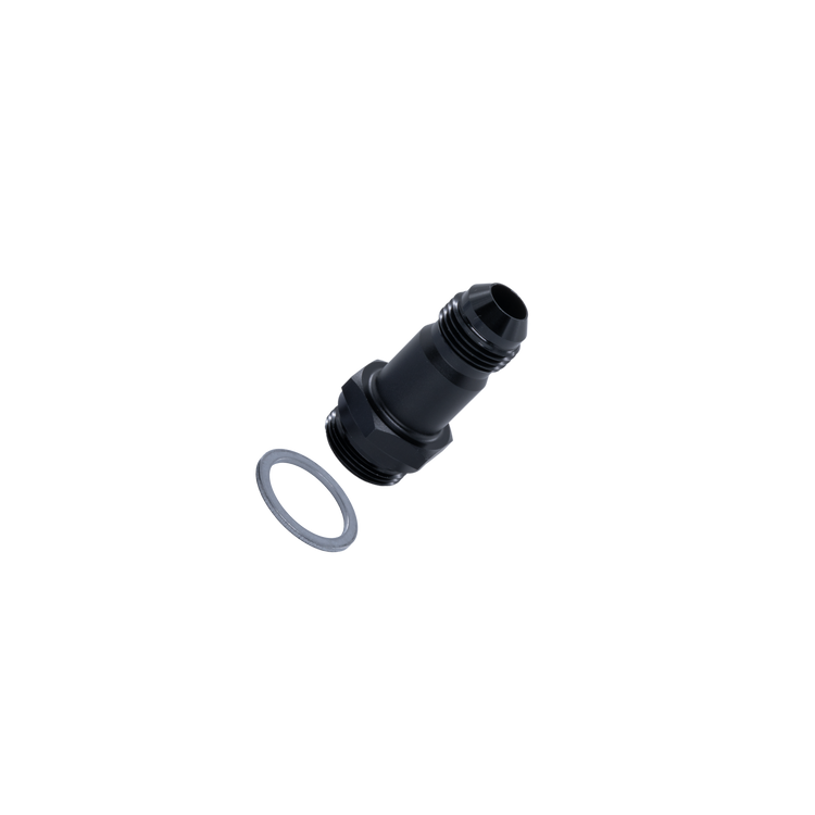 7/8"-20 To 8AN Carburetor Feed Adapter - Extended length
