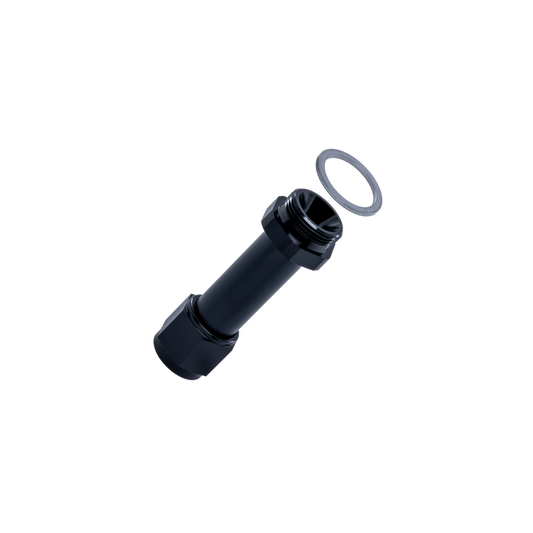 7/8"-20 Male To 8AN Female Carburetor Feed Adapter - Extended length