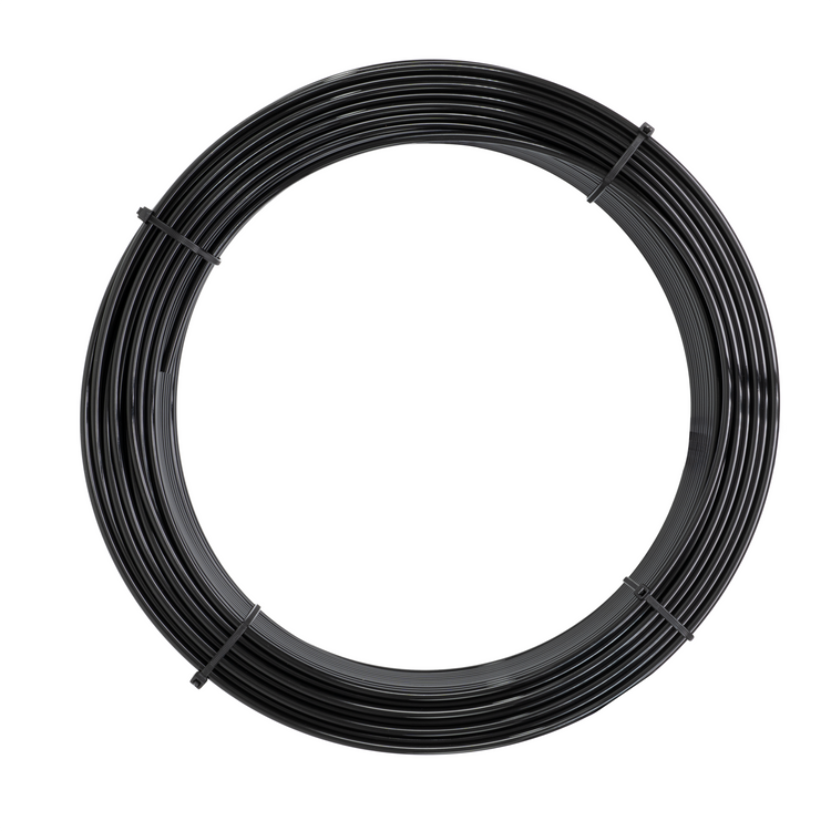 Flo Supply 1/4" High Temp Nylon Tubing - Black - Roll(328ft.)