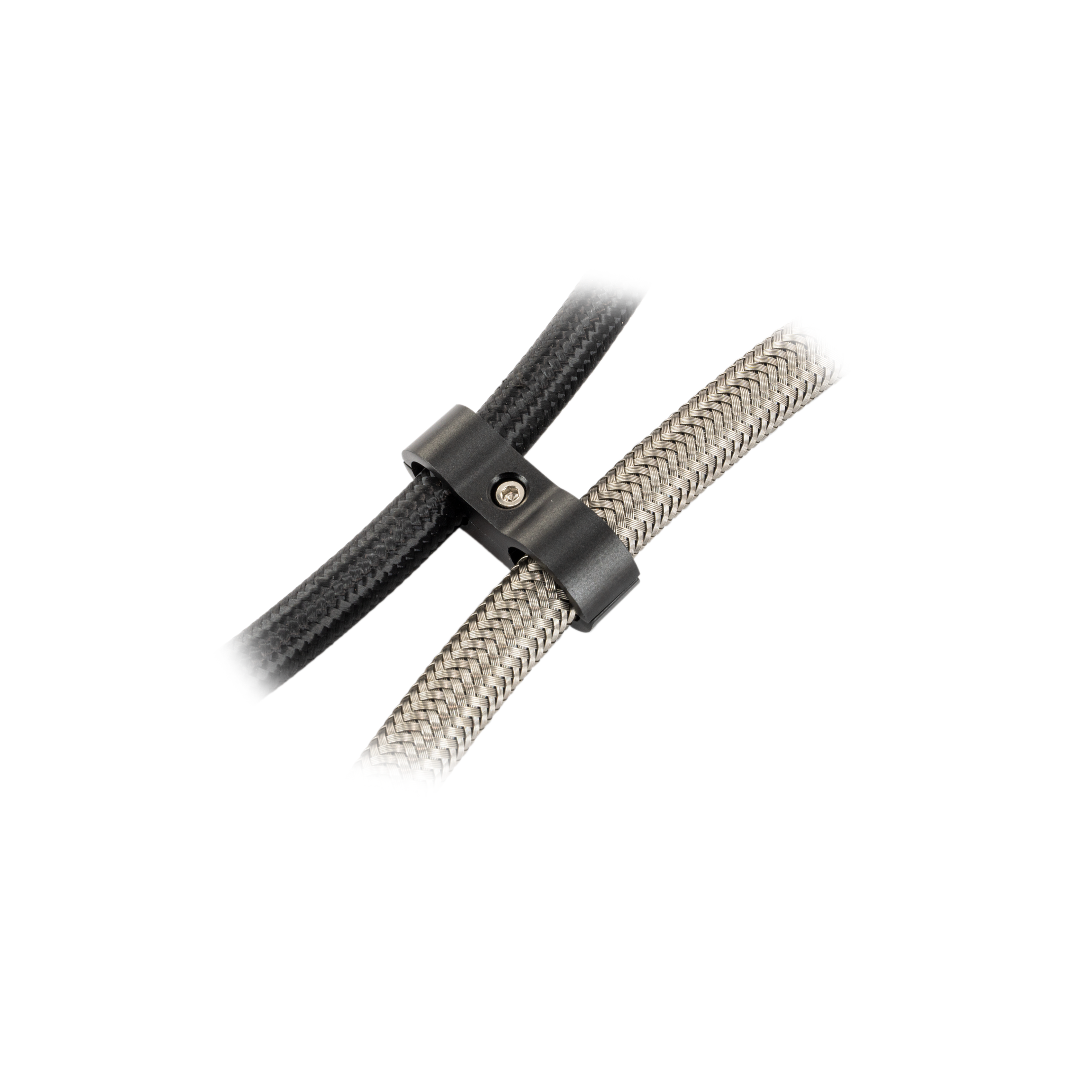Flo Supply 9/16" To 5/8" Stepped Billet Dual Hose Separator