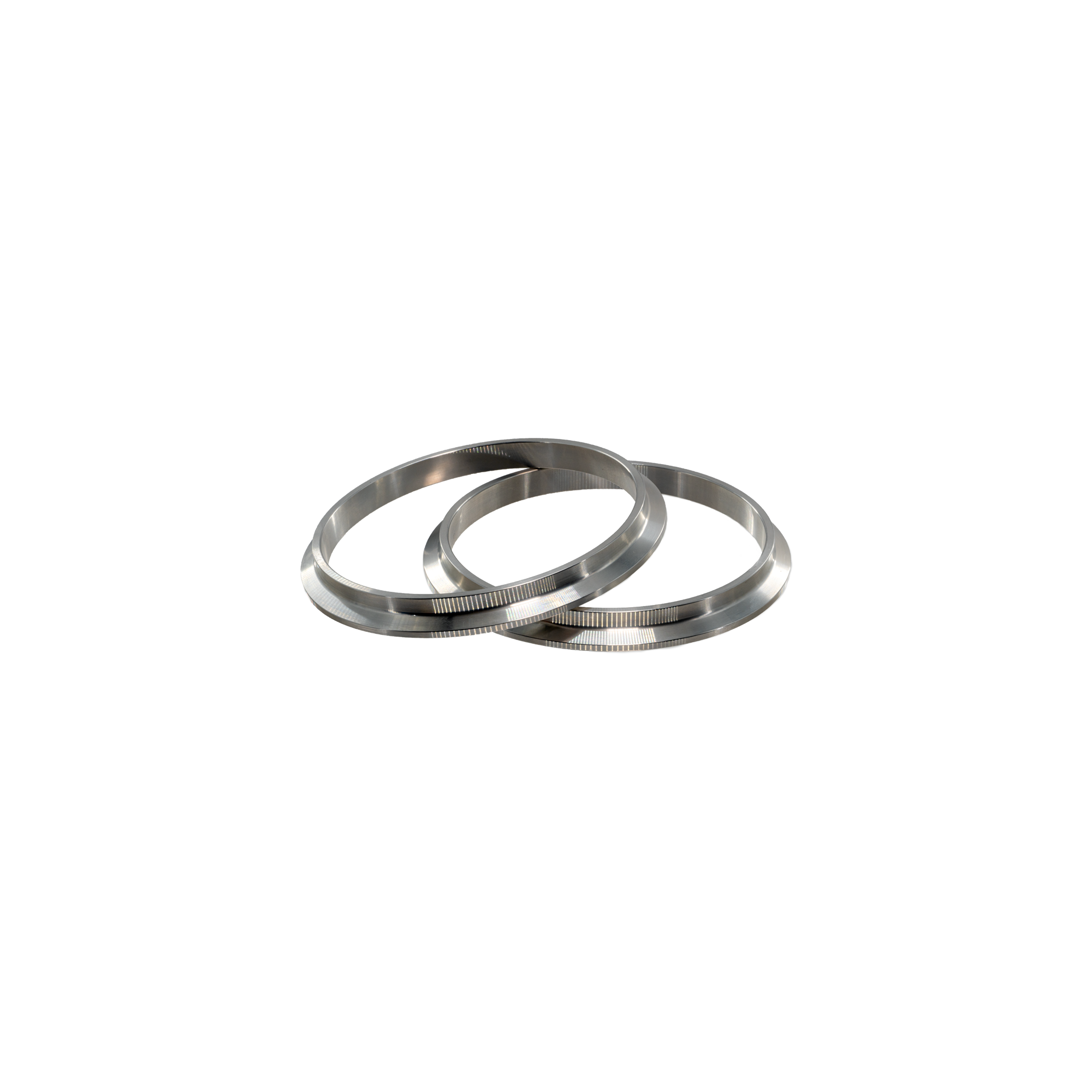 Flo Supply 4" Billet Aluminum V-Band Flanges