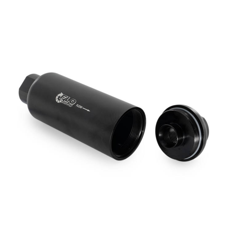 Flo Supply Inline Fuel Filter Housing Only � Female 12AN ORB � Includes O-Ring