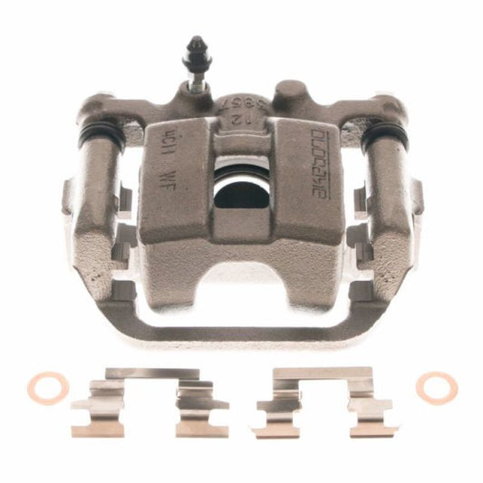Rear left PowerStop brake caliper for Nissan Leaf 2017-2019, OEM-style autospecialty caliper with detailed metal finish