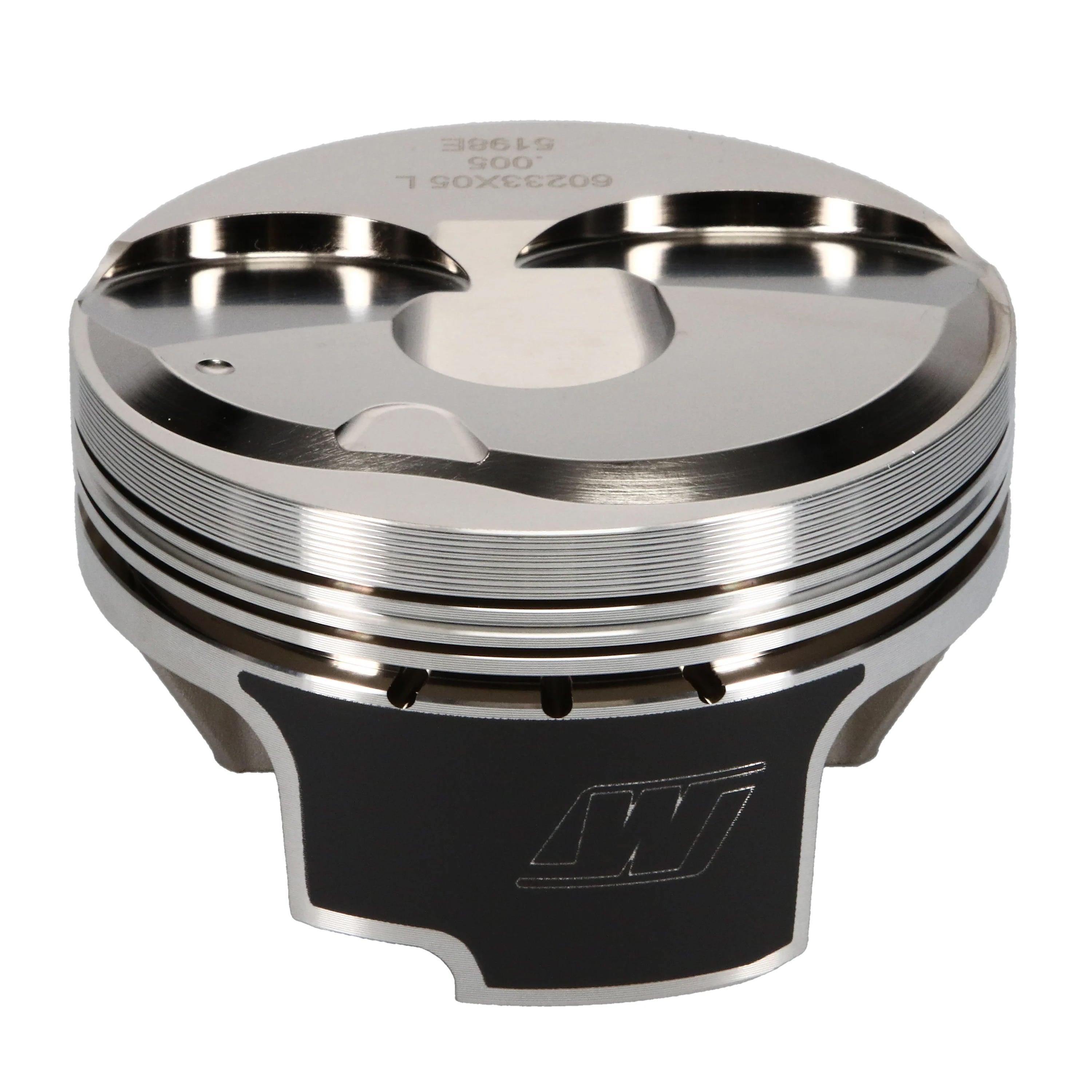 WISECO INDIVIDUAL LT PISTON - 4.070" BORE - 3.622" STROKE - 6.125" ROD - 2CC DISH - LEFT SIDE - 60233LX05