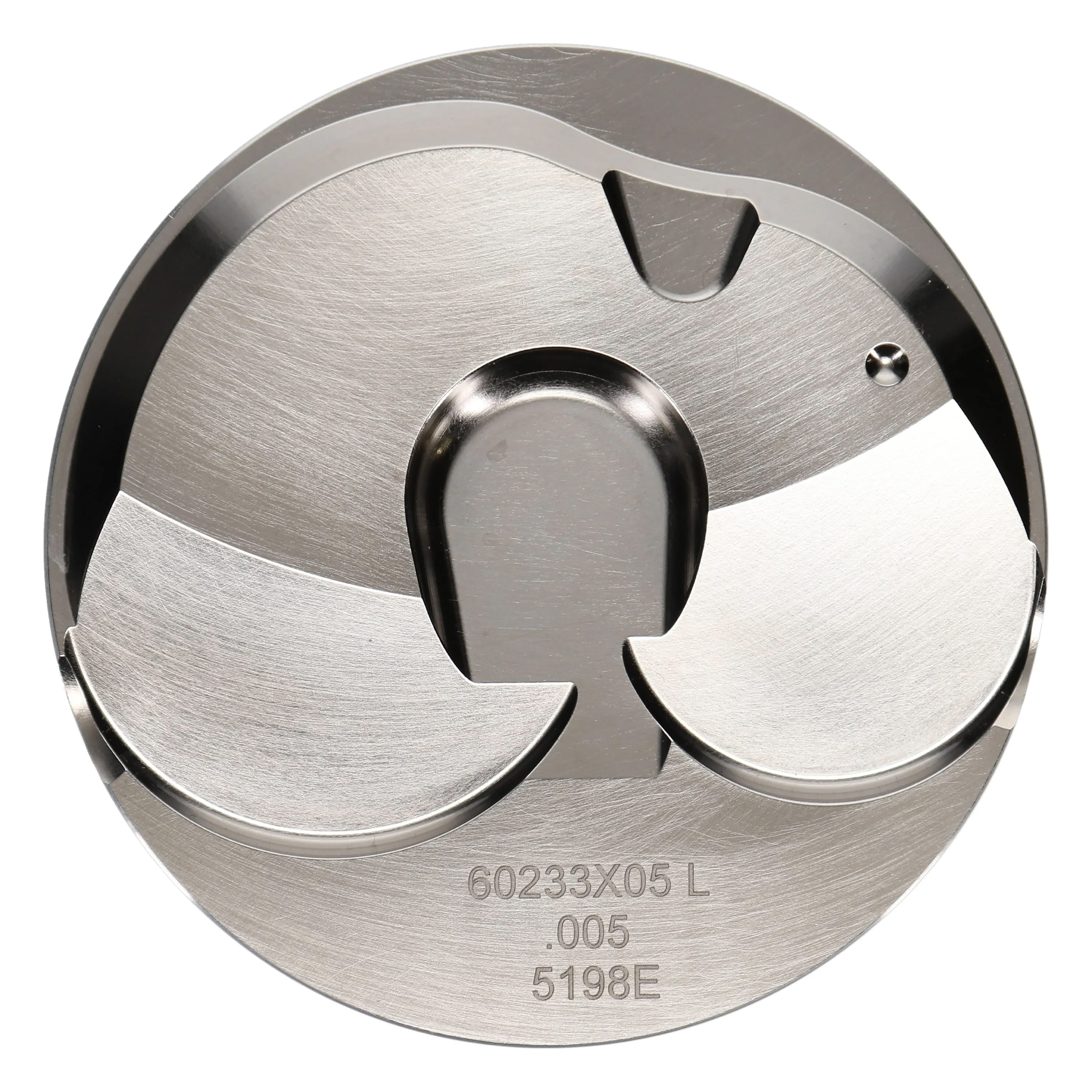 WISECO INDIVIDUAL LT PISTON - 4.070" BORE - 3.622" STROKE - 6.125" ROD - 2CC DISH - LEFT SIDE - 60233LX05