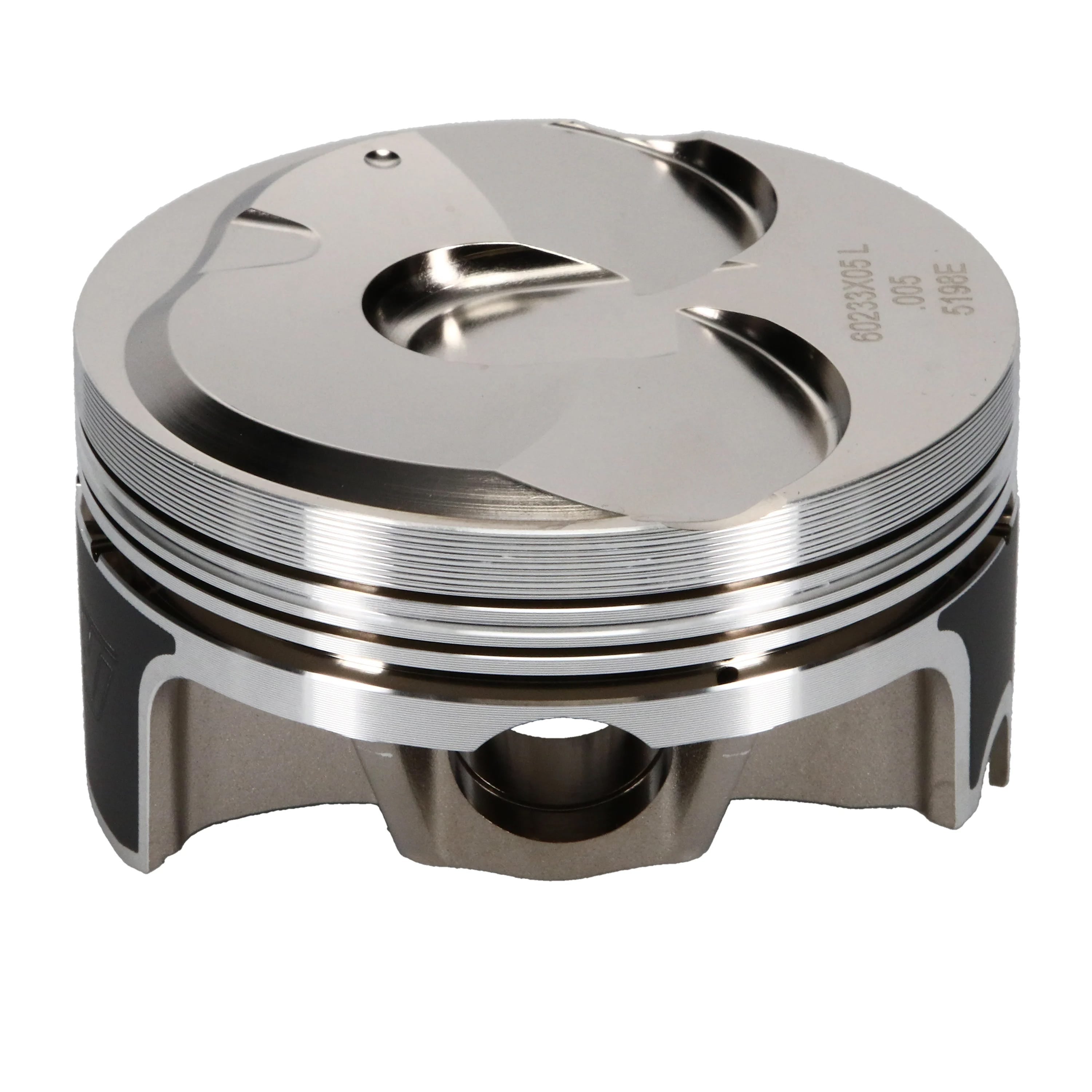 WISECO INDIVIDUAL LT PISTON - 4.070" BORE - 3.622" STROKE - 6.125" ROD - 2CC DISH - LEFT SIDE - 60233LX05