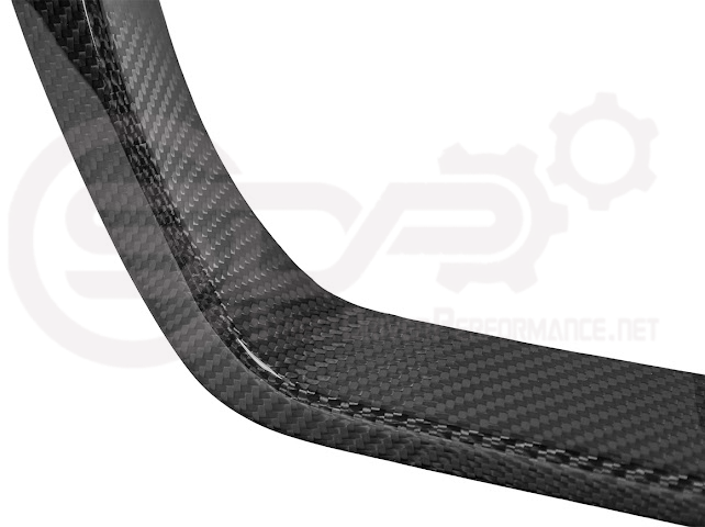 Dry carbon fiber rear diffuser exhaust bezel surrounds for Chevy Corvette C8 Z06 and ZR1, by Street Driven Performance.