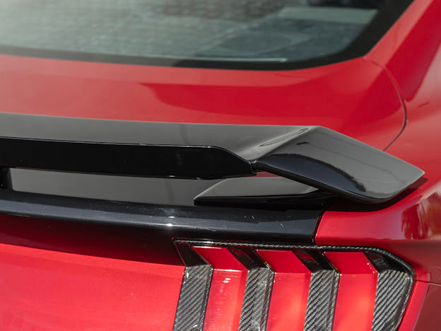 2024-Up Ford Mustang S650 | GT Style Rear Trunk Wing Wickerbill Spoiler
