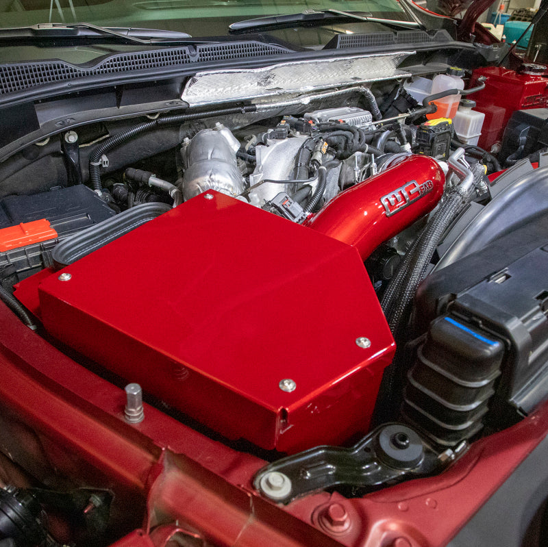 Wehrli 20-24 Chevrolet 6.6L L5P Duramax 4in Intake Kit - Chevy Orange