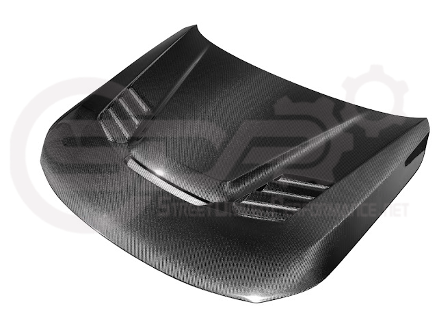 2023-Up BMW G87 M2 | V Style CARBON FIBER Front Vented Heat Extraction Hood