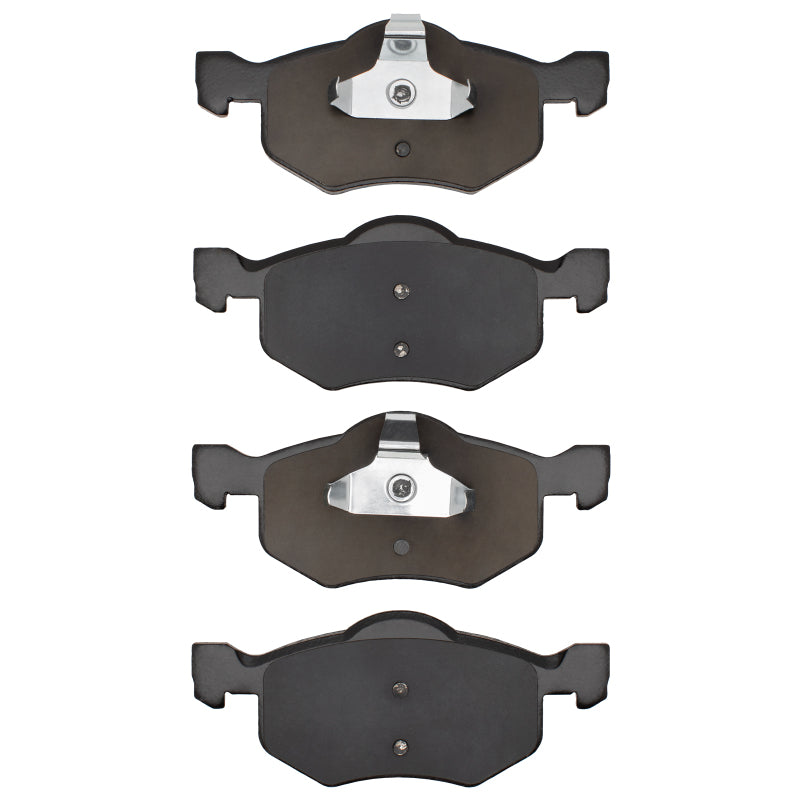 R1 Concepts Mercury Mariner front semi-metallic OE brake pads, new automotive brake pad components for vehicle safety.