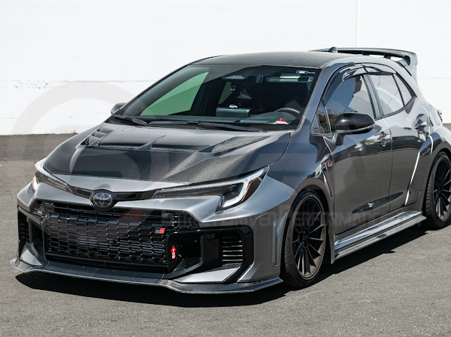2023-UP TOYOTA GR COROLLA | JDM VRS STYLE FRONT AIR VENTED HOOD
