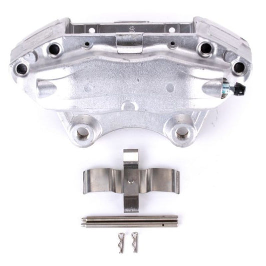PowerStop OE front left brake caliper for Infiniti G35 2003-2004, autospecialty caliper without bracket, black metal finish