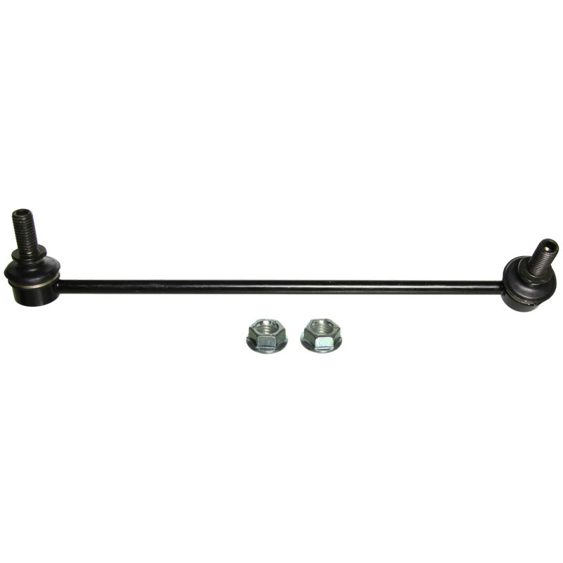 Moog front left sway bar endlink kit for 2005-2009 Chevrolet Equinox, showing the metal link with rubber bushings.