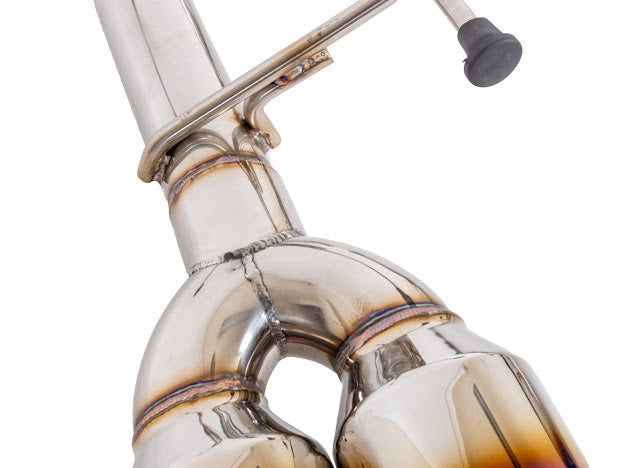 2015-2021 SUBARU WRX / STI | AXLE BACK EXHAUST 4 INCH QUAD BURNT BLUE TIPS