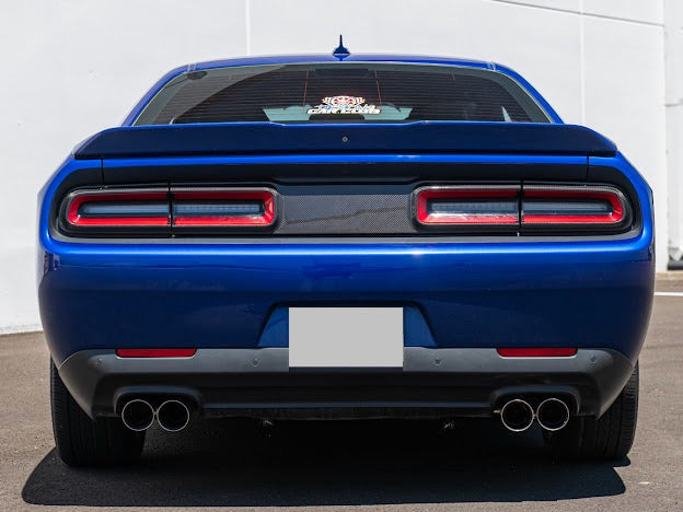 2015-2023 DODGE CHALLENGER | FACTORY STYLE CARBON FIBER REAR TAILLIGHT BAZEL COVER