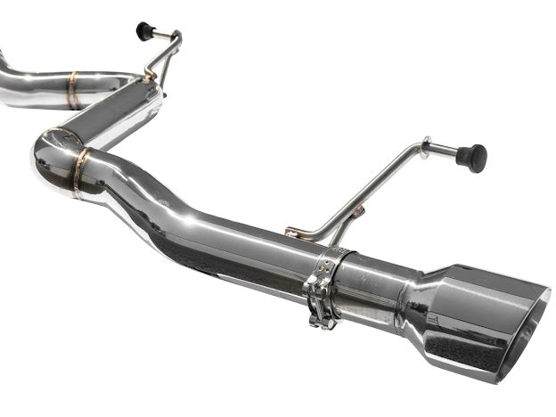2024-PRESENT FORD MUSTANG S650 GT | STRAIGHT CAT BACK DUAL BURNT TIPS EXHAUST