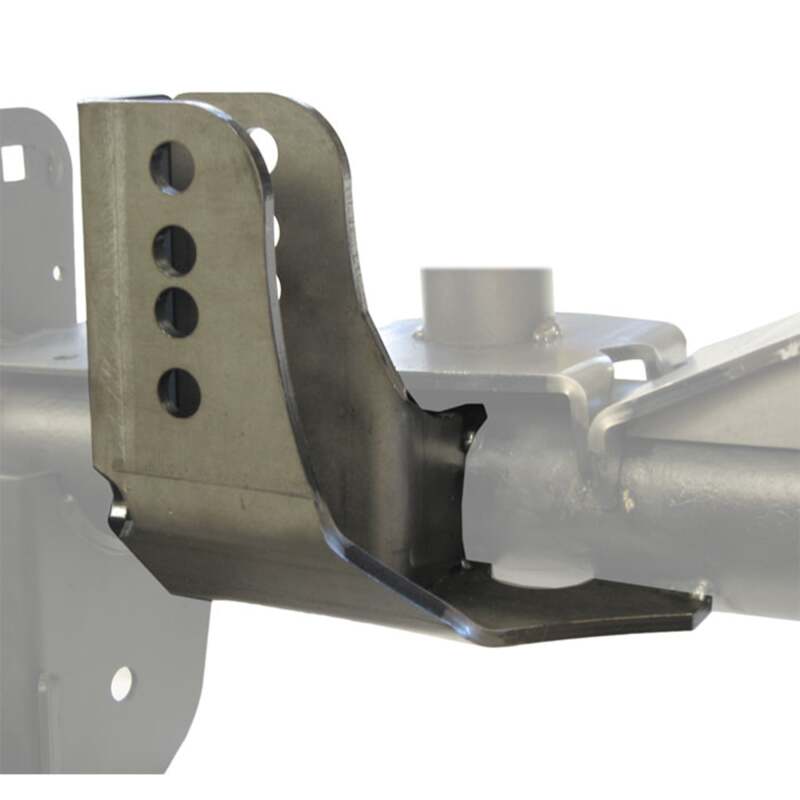 Artec Industries Jeep Wrangler JK rear tracbar bracket, 3.5-inch diameter, durable steel bracket for off-road suspension upgrades.