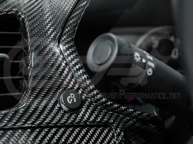 2014-2019 Chevrolet Corvette C7 | Carbon Fiber Dashboard Instrument Cluster Gauge Frame Trim Cover