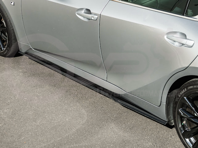 2021-UP LEXUS IS300, IS350, IS500 | JDM NOVEL STYLE SIDE SKIRTS ROCKER PANEL EXTENSIONS  GROUND EFFECTS
