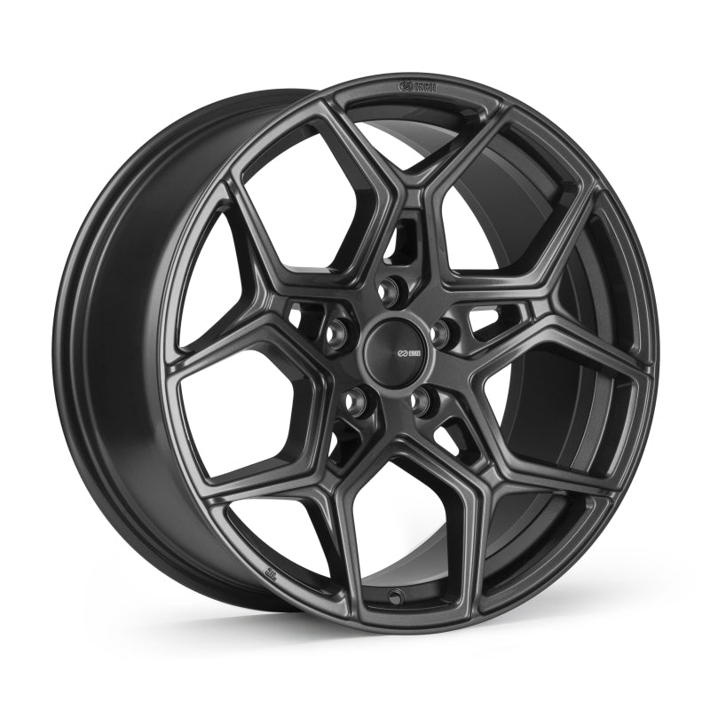 Enkei Quest 19x8.5 / 5x112 BP / ET32 / 72.6mm Bore - Gloss Light Gunmetal Wheel